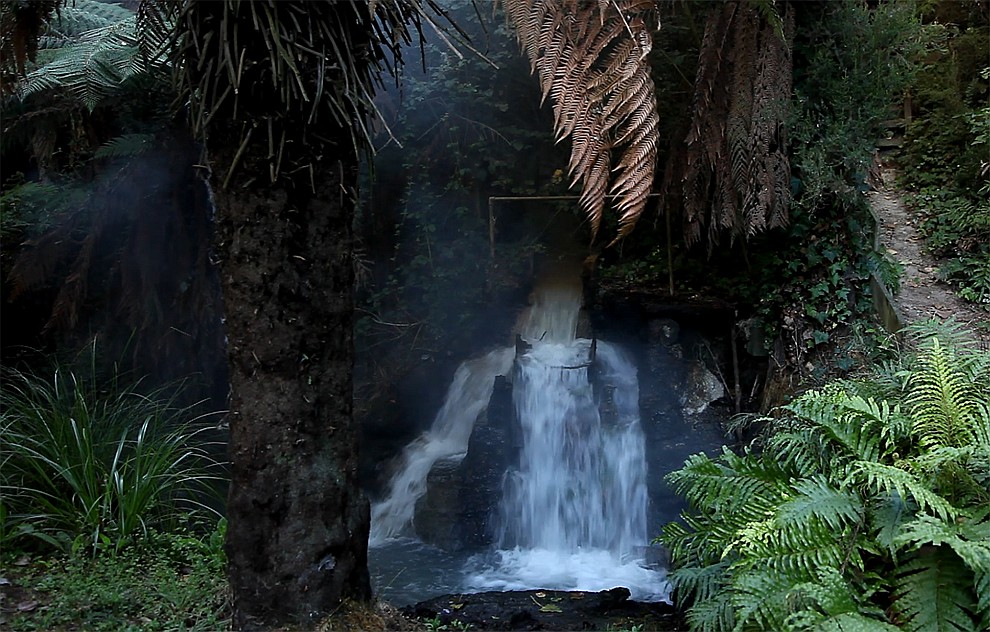 heiße Quelle in Golden Springs